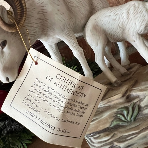 Rare Vintage 1984 Homco
Masterpiece Porcelain Goat
Statue - Picture 8 of 10